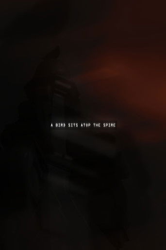 A Bird Sits Atop the Spire