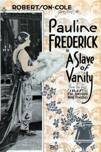 A Slave of Vanity