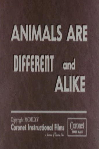 Animals Are Different and Alike
