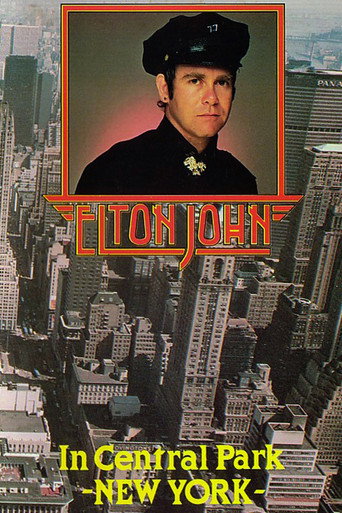 Elton John in Central Park, New York