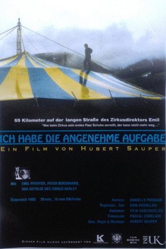 Ich habe die angenehme Aufgabe...