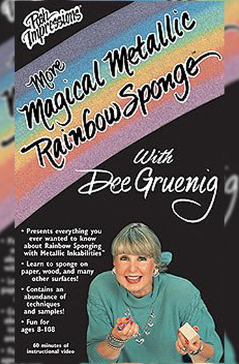 More Magical Metallic Rainbow Sponge