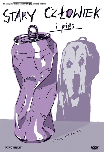 Stary czลowiek i pies