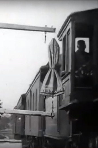 Train Taking Up Mail Bag, U.S.P.O.