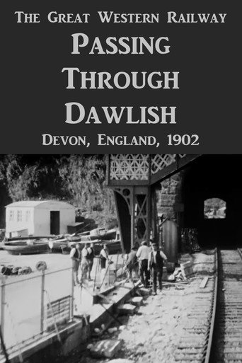 Panoramic View on the Great Western Railway: Passing Through Dawlish