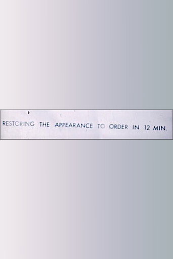 Restoring the Appearance to Order in 12 Minutes