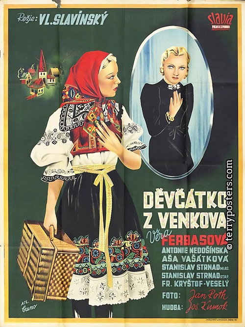 Děvčátko z venkova Poster