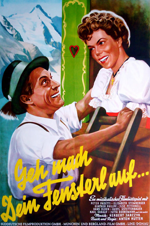 Geh’ mach dein Fensterl auf Poster