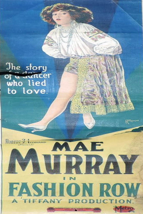 Fashion Row Poster