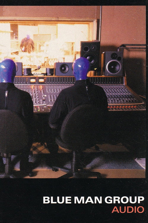 Blue Man Group Audio DVD Poster