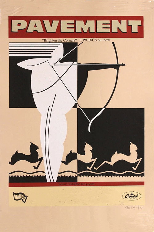 Pavement: Live at The Westbeth Theater 2/8/97 Poster