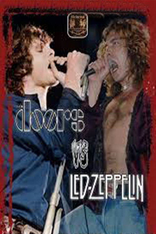The Doors vs Led Zeppelin Poster