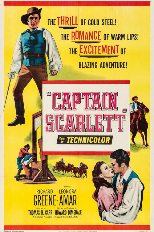 Captain Scarlett Poster