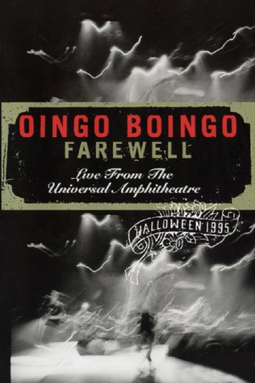 Oingo Boingo: Farewell (Live from the Universal Amphitheatre) Poster