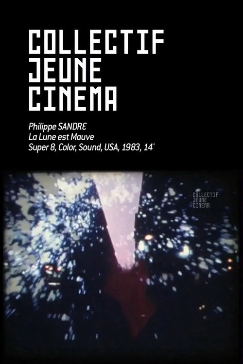 La Lune est mauve Poster