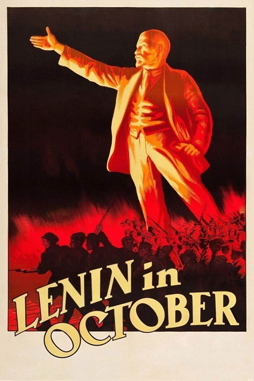 Lenin in October Poster