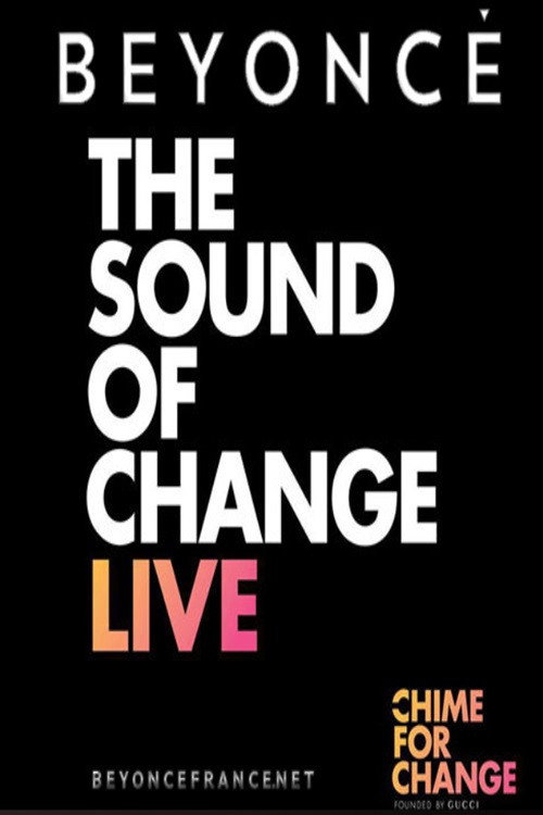 Beyonce: The Sound of Change Live Poster