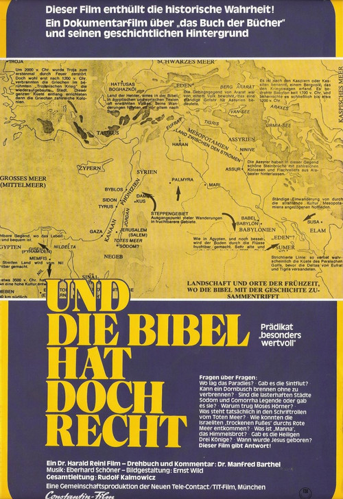 ...und die Bibel hat doch recht Poster