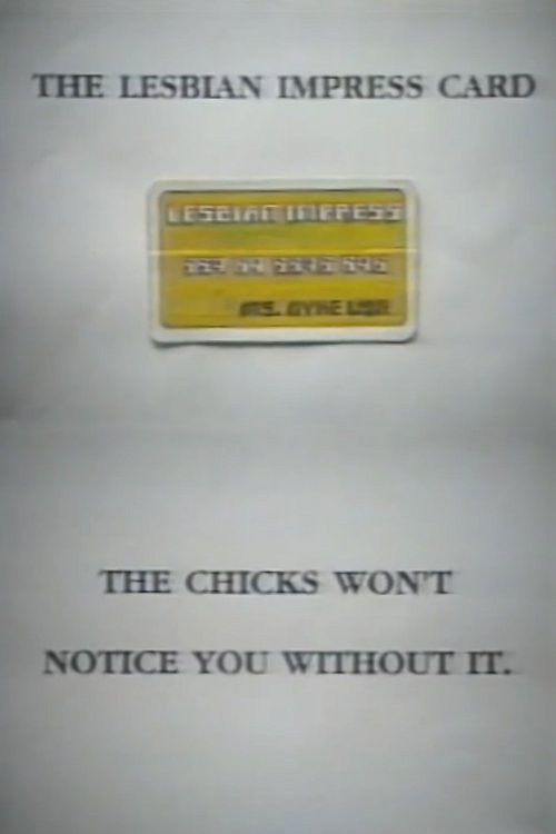 The Lesbian Impress Card Poster