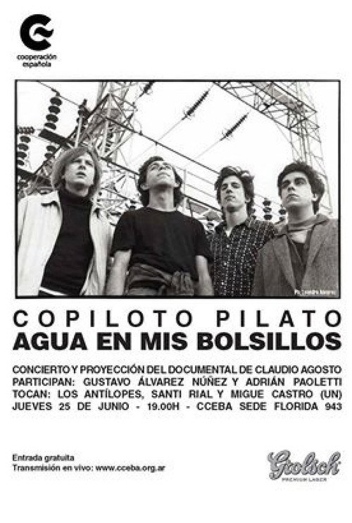 Agua en mis bolsillos Poster