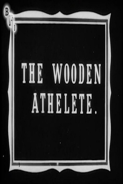 Wooden Athelete Poster