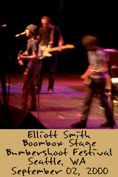 Elliott Smith: Live at Bumbershoot Festival 2000 Poster