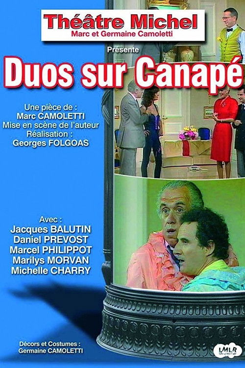 Duets on Sofa Poster