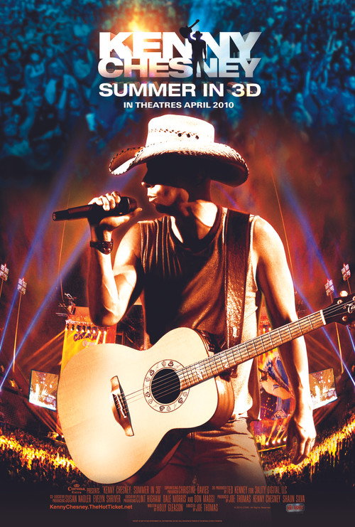 Kenny Chesney: Summer In 3D Poster