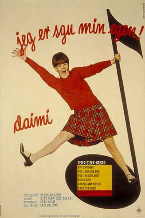 Jeg er sgu min egen Poster