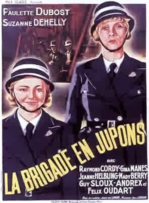 La brigade en jupons Poster