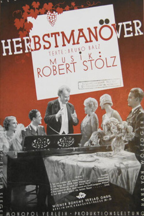 Herbstmanöver Poster