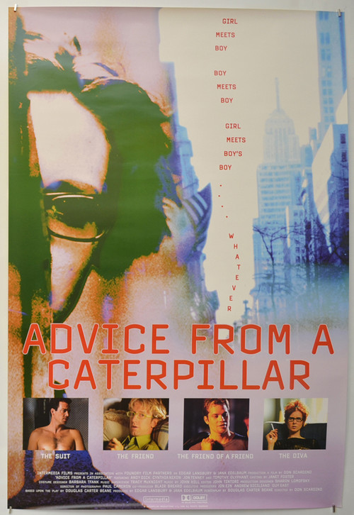 Advice From a Caterpillar Poster