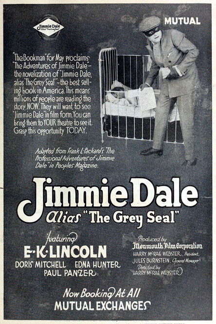 Jimmie Dale, Alias the Grey Seal Poster