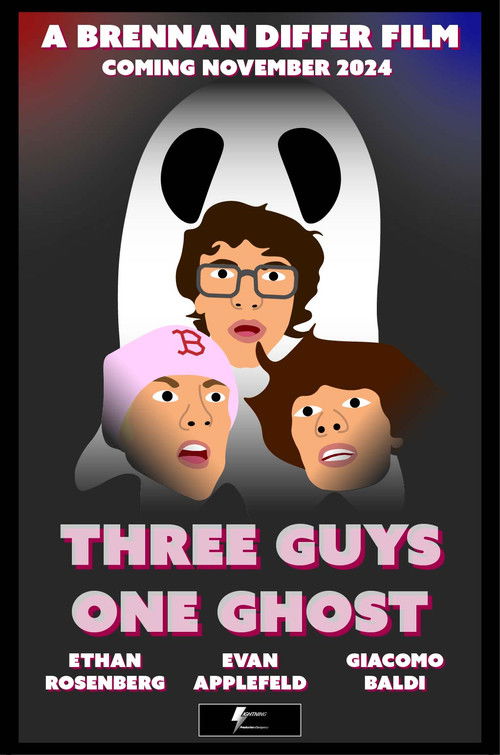 Three Guys, One Ghost Poster