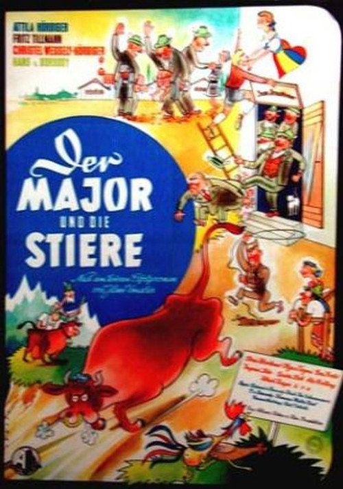 Der Major und die Stiere Poster