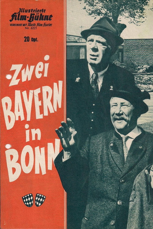 Zwei Bayern in Bonn Poster