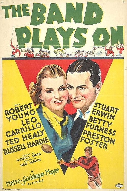 The Band Plays On Poster