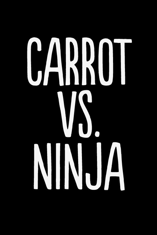 Carrot vs. Ninja Poster