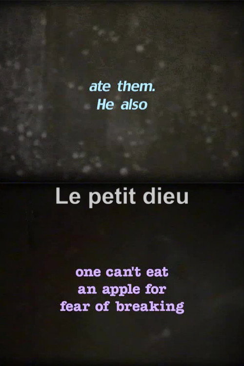 Le petit dieu Poster