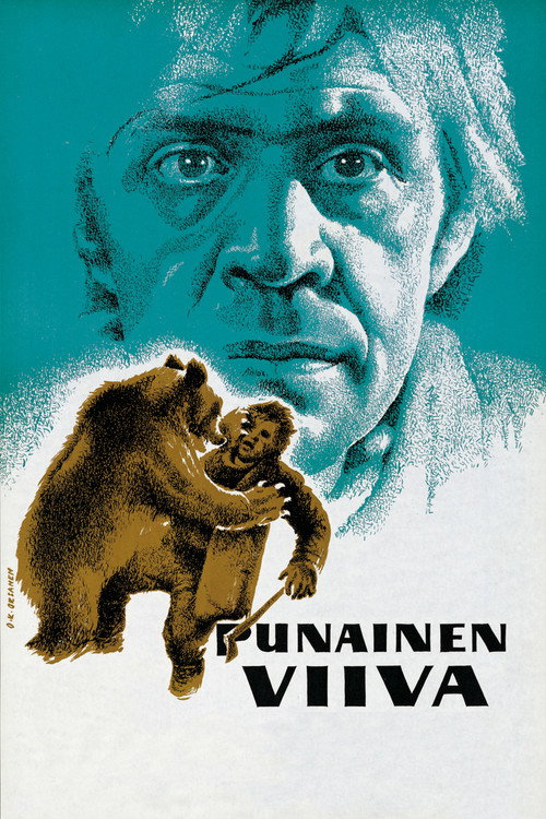 Punainen viiva Poster