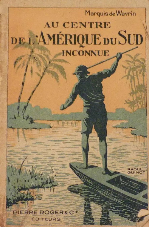 At the heart of Unknown South America Poster