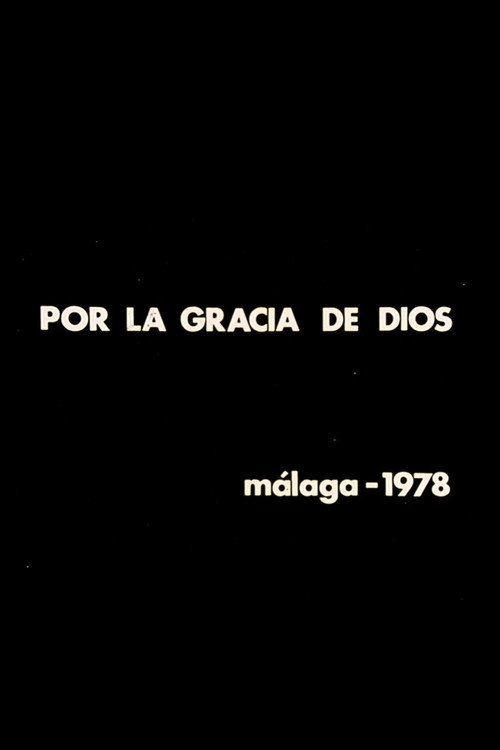 Por la gracia de Dios Poster