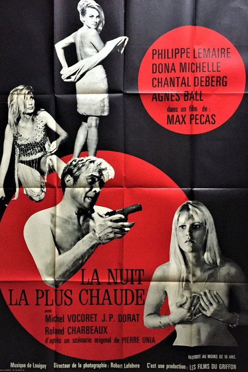 La Nuit la plus chaude Poster