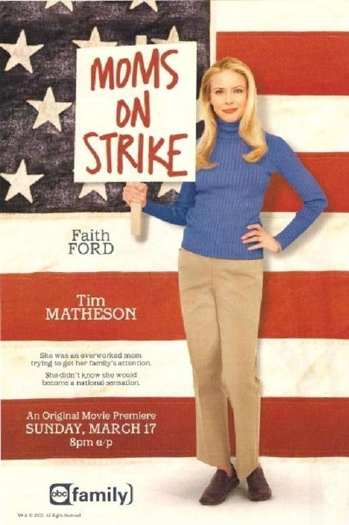 Mom's on Strike Poster