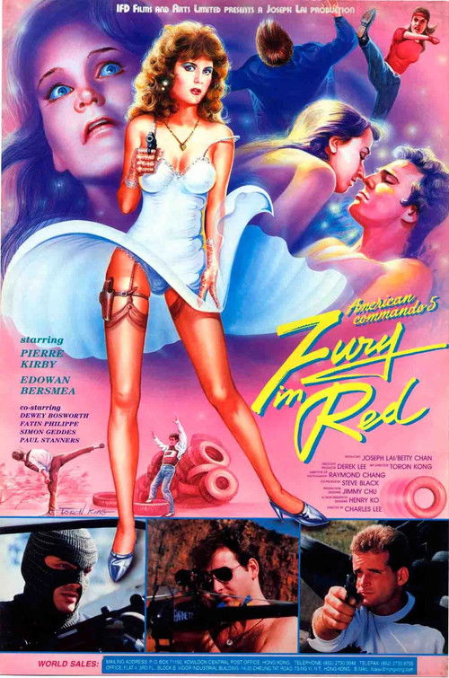 American Commando 5 - Fury in Red Poster