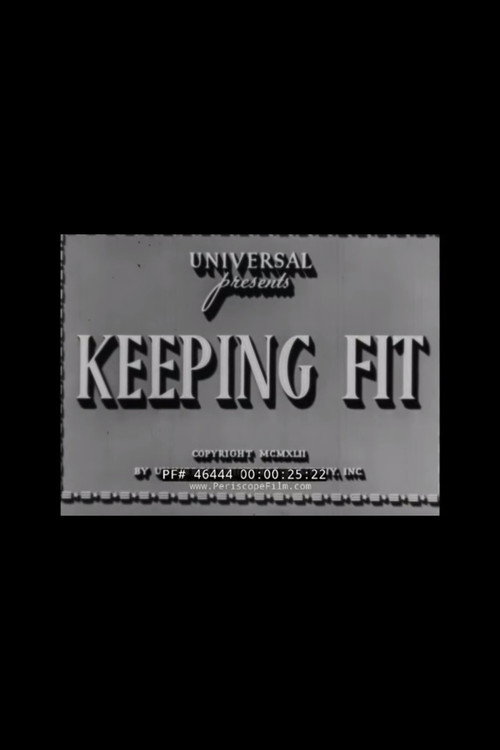 Keeping Fit Poster
