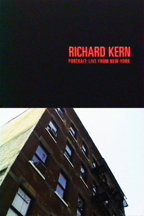 Richard Kern - Portrait: Live From New York Poster