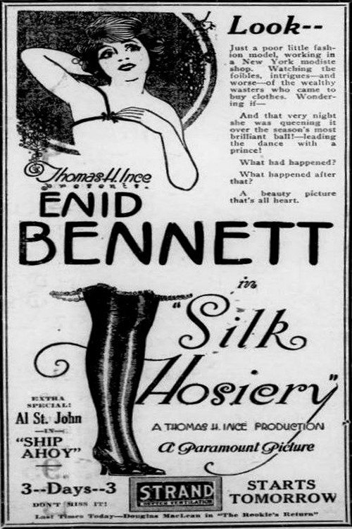 Silk Hosiery Poster