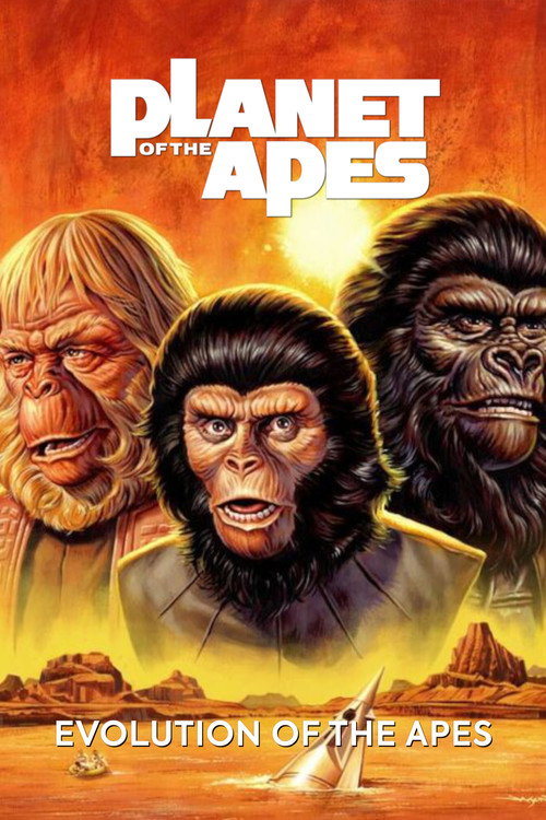 Evolution of the Apes Poster