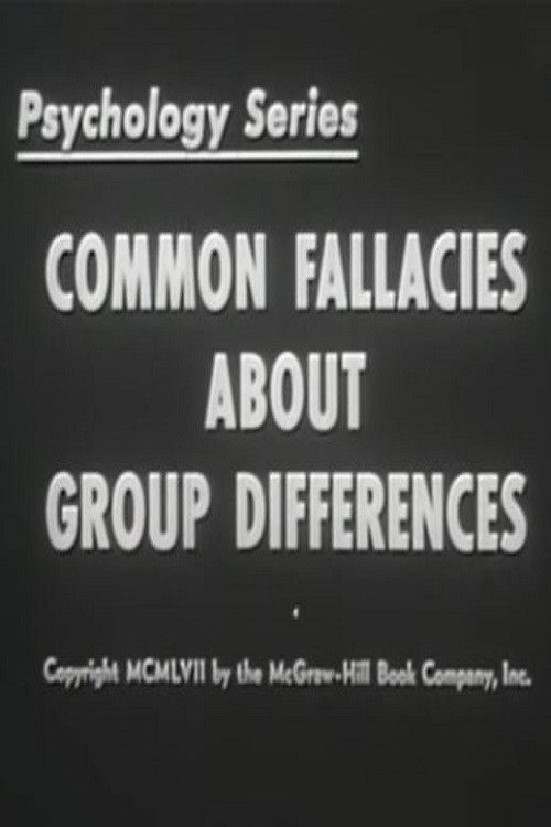 Common Fallacies About Group Differences Poster